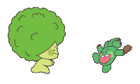 Gogostudios succulent konkon gimma ro ro land Sticker