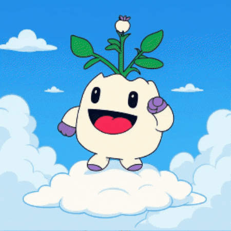 Happy On A Cloud GIF by Magic Eden