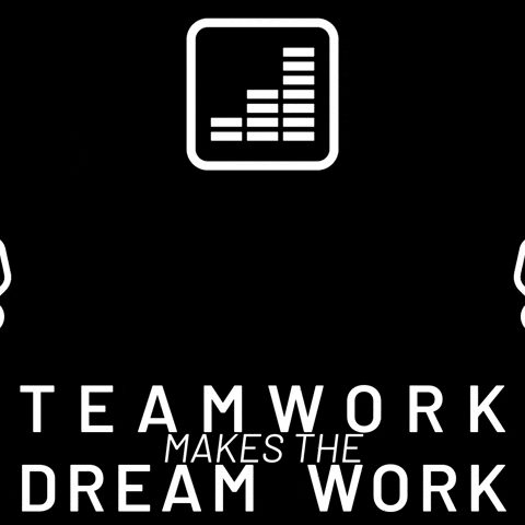 LAUTMACHER giphyupload teamwork macher teamworkmakesthedreamwork GIF
