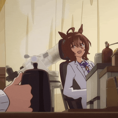 Laugh Umamusume GIF