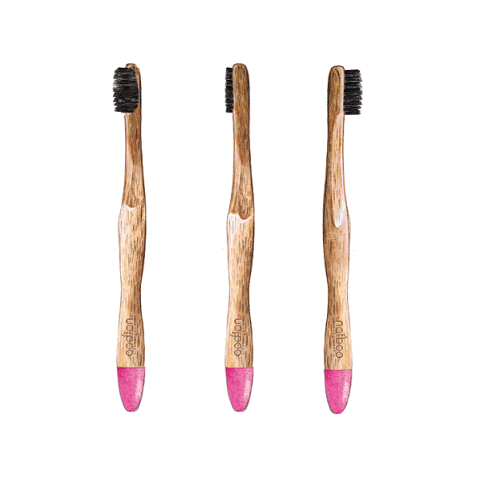 natboobrush giphyupload cute bamboo natboo Sticker