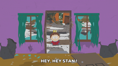 come with me surprise GIF by South Park 