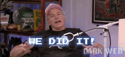 We Did It Joe GIF by Dark Web