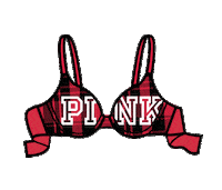 bra plaid Sticker by Victoria's Secret PINK