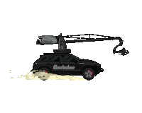 airwolffilms porsche edge pursuit motocrane Sticker