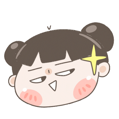 Girl Face Sticker by chuchumei