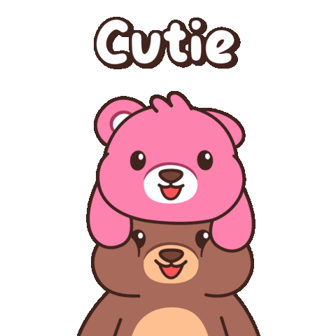 Teddy Bear Flirt Sticker by BEARISH