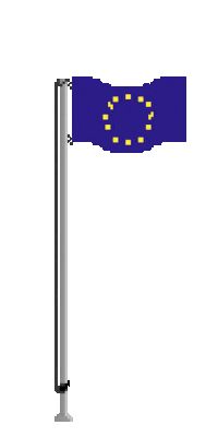 euincy stars flag europe eu Sticker