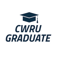 Graduation Graduate Sticker by Case Western Reserve University