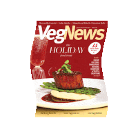 Plant-Based Vegan Sticker by VegNews