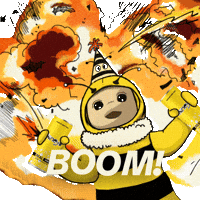 Boom Explode GIF by honeyBdrink