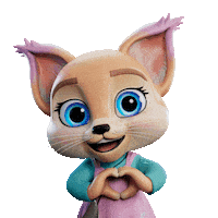 leoloona love kids play happiness Sticker