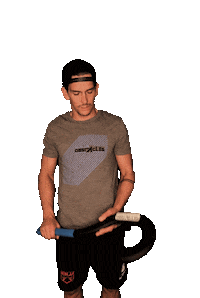 Ninjawarrior Holds Sticker by Ninjaobstacles