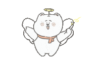天使 Good Luck Sticker