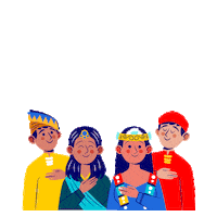 Unity Friends Sticker by caltexmy