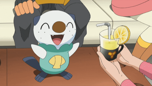 Drink Drinking GIF by Pokémon