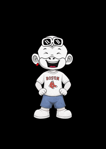 Dead Laughing Red Sox GIF by Zhot