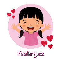 Happy Radost Sticker by Pastry.cz