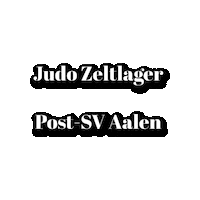 Judo Zeltlager Sticker by PostSV
