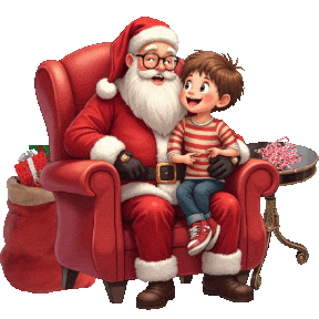 Santa Claus Sticker