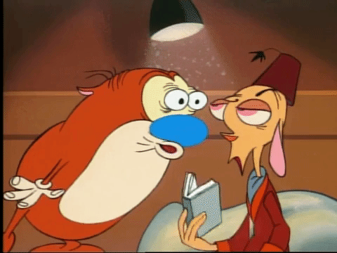 ren and stimpy nicksplat GIF