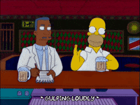 drunk homer simpson GIF