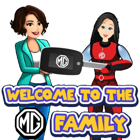 mgmotor christmas india cars new year Sticker