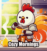 Coffee Breakfast GIF by Zorooster