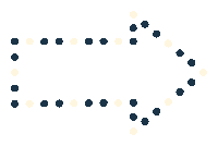 Arrow Blinking Sticker by CampusKino Bremen