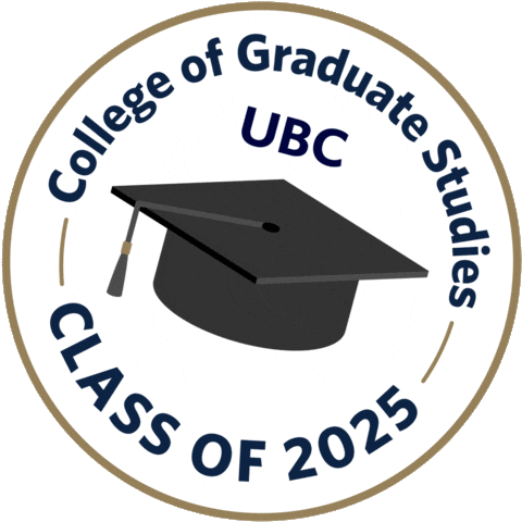 Graduate Studies Graduation Sticker by UBC's Okanagan campus