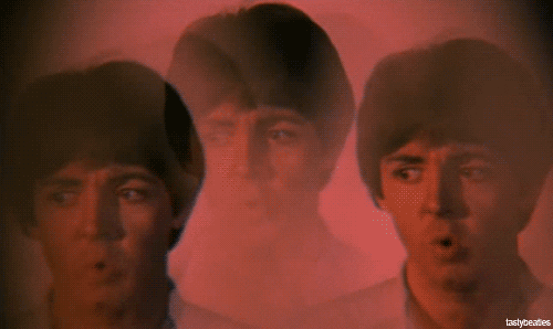 Confused The Beatles GIF