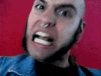 Angry Punk Rock GIF by Medalla