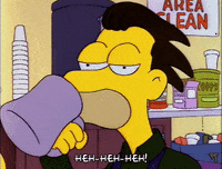 Season 3 Drinking GIF by The Simpsons