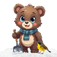 Animated Birds Sticker