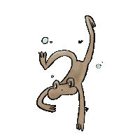 Jodsween illustration water beach fish Sticker