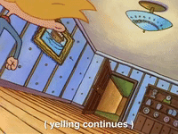 hey arnold nickelodeon GIF