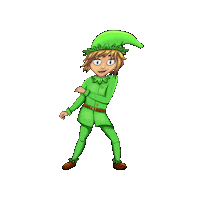 Tizzytheelf christmaself tizzy tizzytheelf tizzydancingjelly Sticker