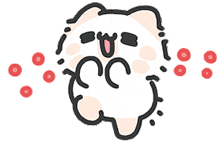 Excited Myaowl Sticker by ACHTUNG