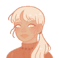 Girl Smile Sticker by Anne Jotun