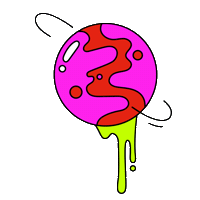 World Planet Sticker by Alpha Youth