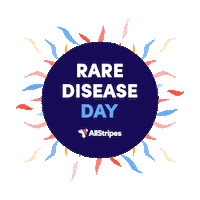 Rarediseaseday Sticker by AllStripes