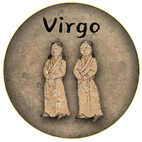 Zodiac Sign Virgo Sticker by CGTN V-Studio