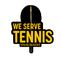 snauwaert1928 tennis padel weservepadel weservetennis Sticker