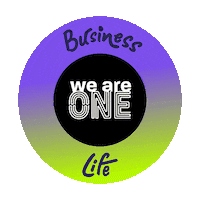 Speaking We Are One Sticker by Stockanotti