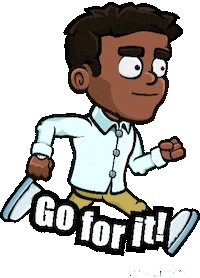 Keep Going Go For It Sticker by Realopoly