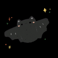 okeydokey-studio bat spook okeydokey okdk GIF