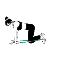 MADFITT workout resistance bands booty bands resistance training Sticker