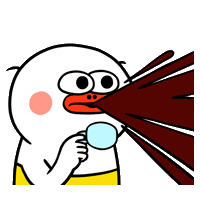 Coffee Omg Sticker by kwaesam