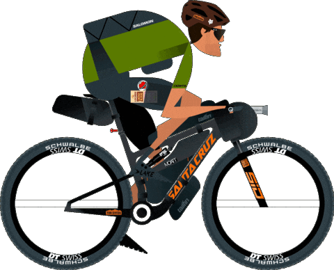 Adventure Cycling Sticker by Little James