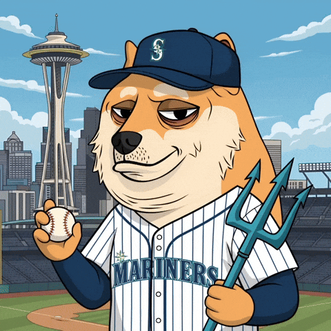 Shiba Inu Baseball GIF by Doge Pound